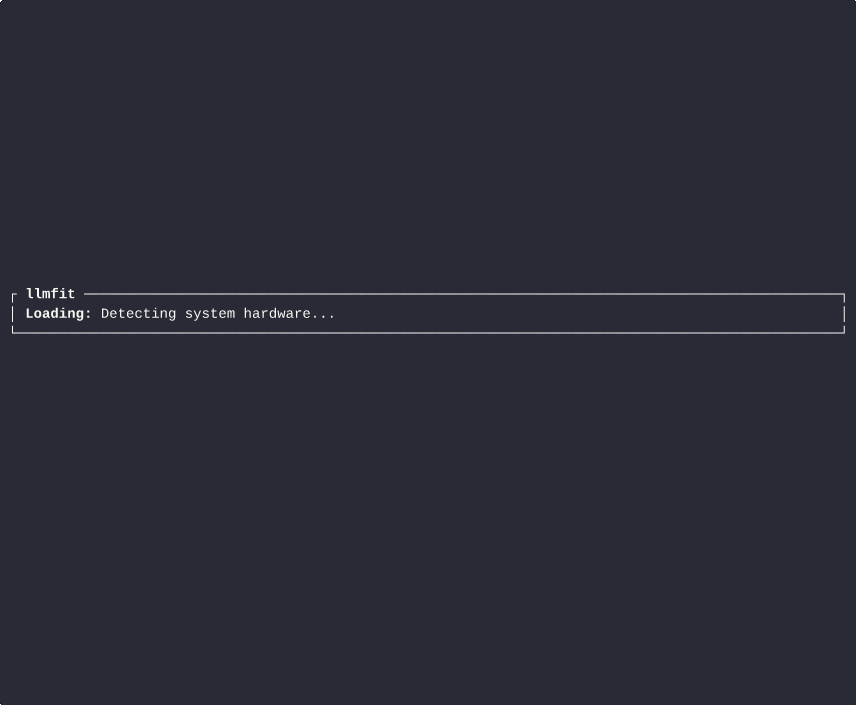 llmfit Demo